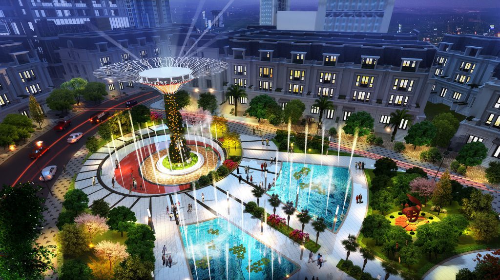 Quảng trường ánh sáng Sunshine City