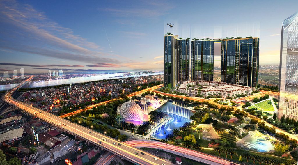 Toàn cảnh khu đô thị Sunshine City Nam Thăng Long