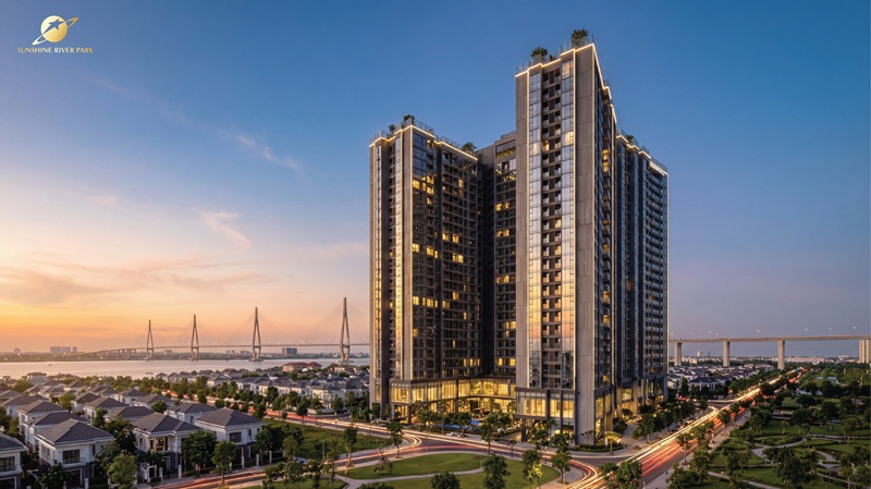 Phối cảnh tổng thể dự án Sunshine River Park Ciputra